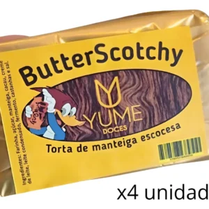 Kit 4 Tortas De Manteiga Escocesa - Yume Doces