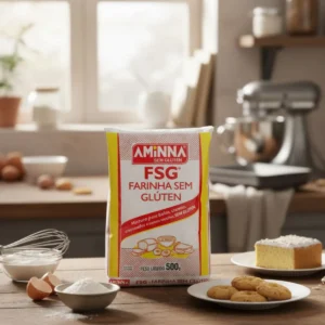 Farinha De Mistura Para Bolos, Cremes E Empanados Sem Glúten