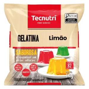 Gelatina Sabor Limão Tecnutri 1kg Sobremesas E Confeitaria