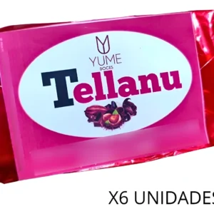 Kit 6 Tortas Tellanu (brigadeiro De Chocolate Com Avelã)