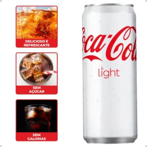 Refrigerante Coca-cola Light 310ml Lata Pack Com 6un