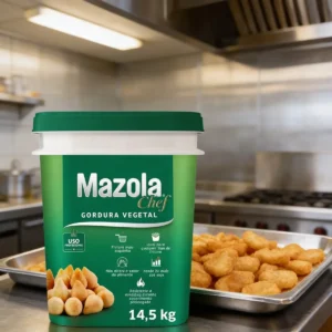 Gordura Vegetal Mazola Chef Para Fritura Balde 14,5 Kg