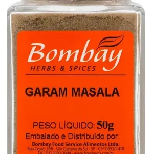 Garam Masala Bombay Herbs & Spices Vidro 50g