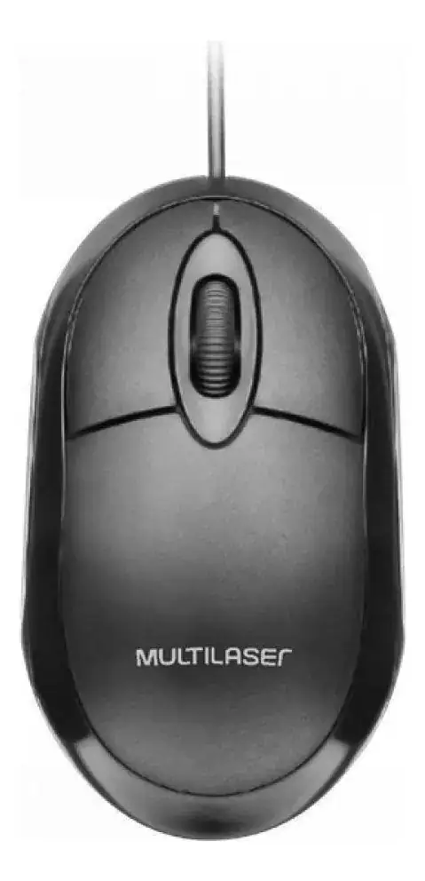 Mouse Usb Preto Com Fio Mo300 Multi Kit Com 5 Atacado 1200dp - Imagem 2
