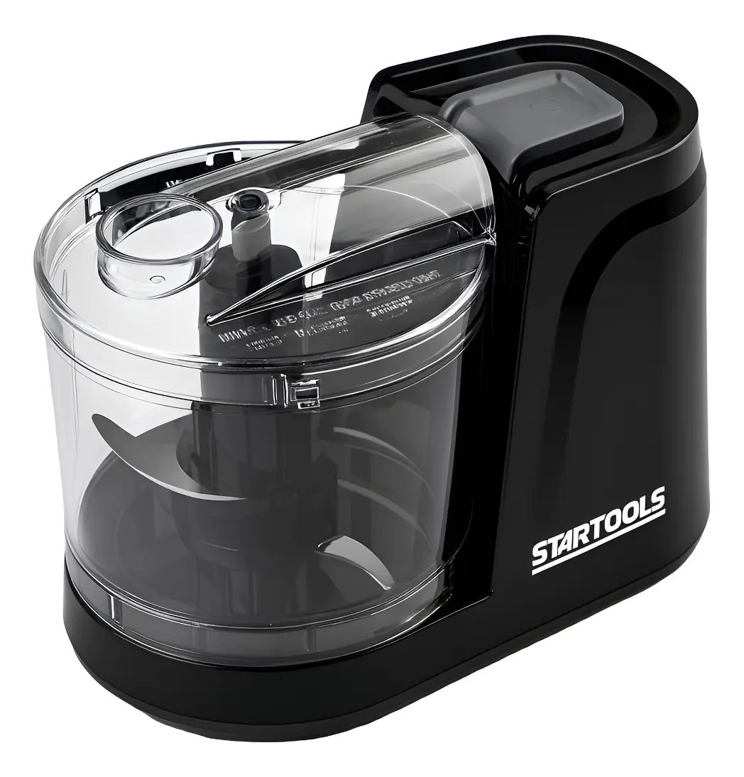 Mini Processador Triturador Elétrico 100w 350ml - Preta - Imagem 6