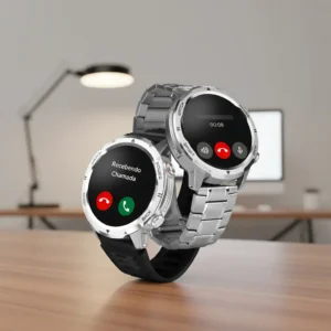 Relógio Smartwatch Technos Connect 2 Pulseiras Pr Masculino
