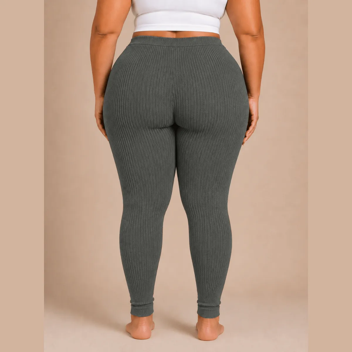 Calça Fusô De Lã Grossa Moda Evangelica Quentinha Para Frio - Imagem 7