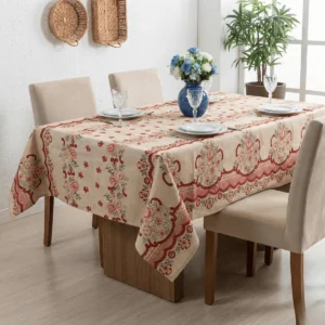 Toalha De Mesa Linhão 1,40 X 1,40 4 Lugares Premium