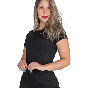 Vestido Versáti Casual Manga Curta Longo Nova Moda Feminina