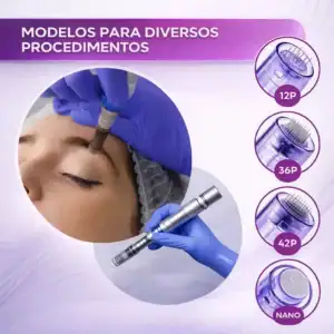 Kit 20 Cartuchos Dermapen 12 Agulhas Nano 12 24 36 42 BMED