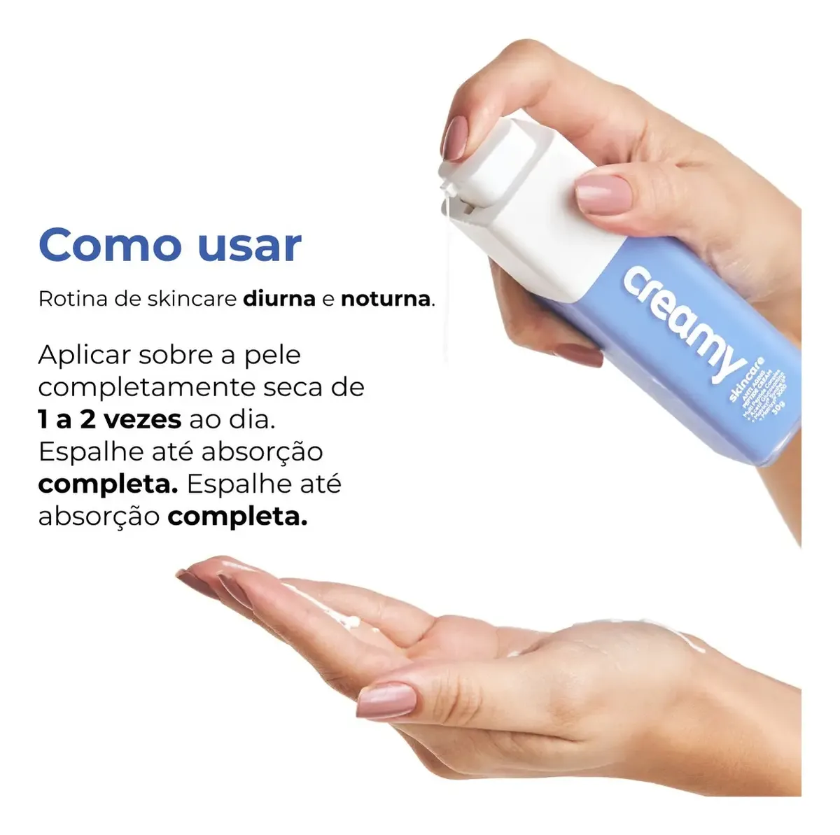 Creamy Skincare Anti-aging Peptide Cream 30g | Estimula A Produção De Colágeno, Atenua Manchas Causadas Pela Idade, Textura Cremosa | Todos Os Tipos De Pele, Noite E Dia Todo Tipo De Pele Dia/noite