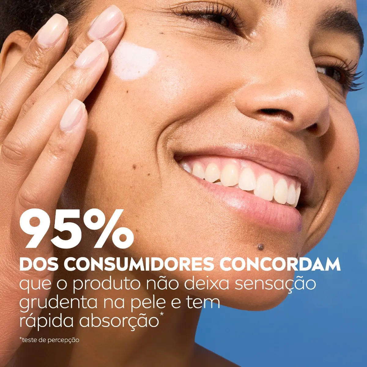 NIVEA Q10 Antissinais Fluido Diário FPS 50 40ml, Reduz e Combate Rugas, Pré-Maquiagem, Toque Seco, Tecnologia Glycostop, Cuidado Facial - Imagem 4