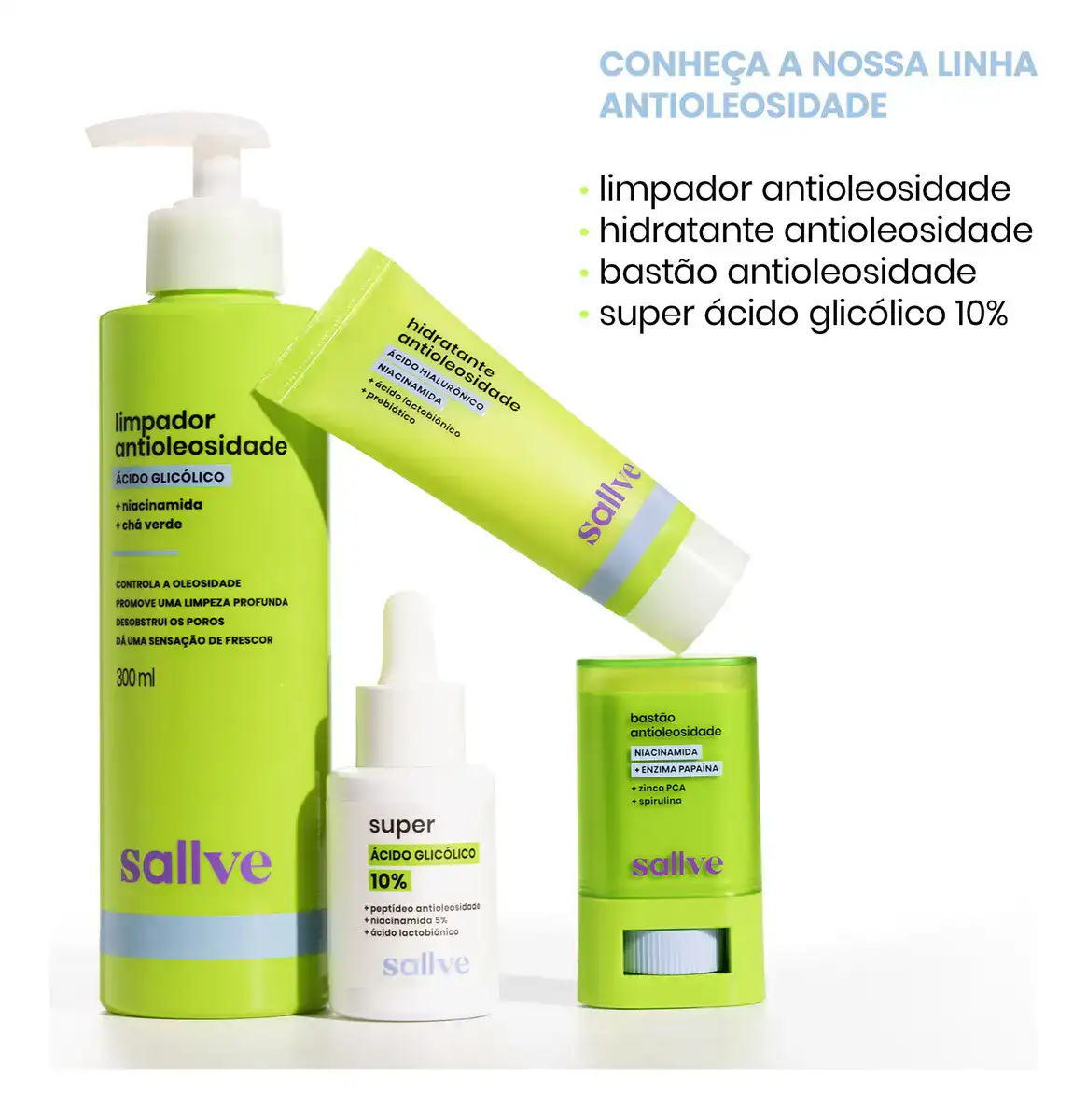 Hidratante Antioleosidade 40g Sallve