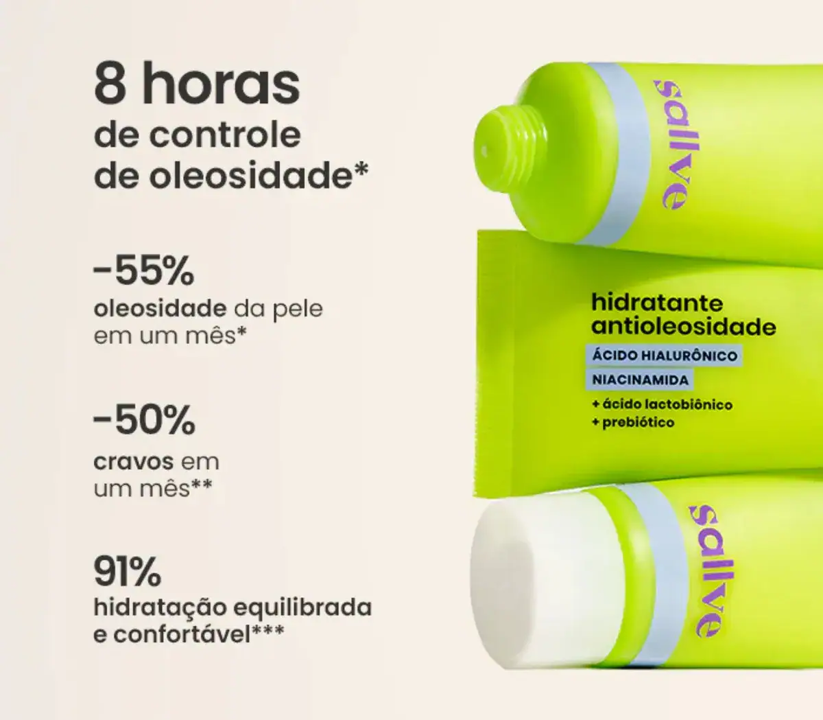 Hidratante Antioleosidade 40g Sallve - Imagem 2