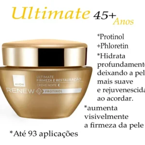 Creme Facial +45 Avon Renew Ultimate Noite 50g
