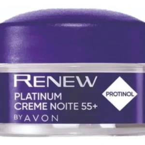 Creme Noite Avon Renew Platinum 15g