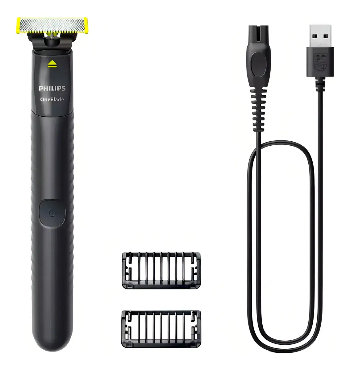 Barbeador e Aparador Elétrico Philips OneBlade 2 Pentes, Sem Fio e À Prova D'Água - QP1424/10 - Imagem 3