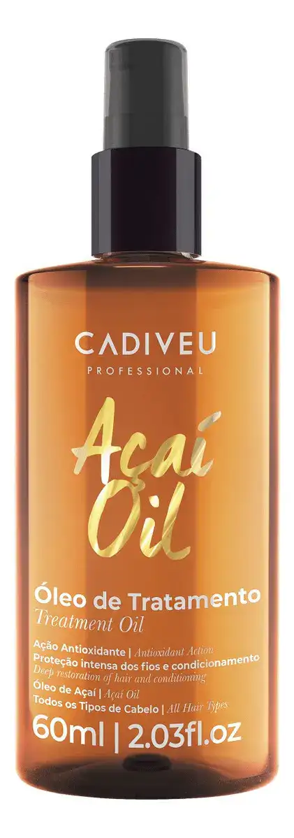 Cadiveu Professional Açaí Oil-óleo De Tratamento 60ml - Imagem 4