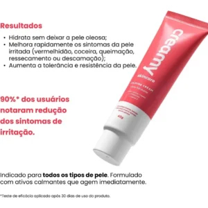 Creamy Skincare Calming Cream 40g | Acalma a Pele Sensibilizada, Alívio Rápido em Casos de Vermelhidão, Rápida Absorção | Todos os Tipos de Pele, Especialmente Sensíveis