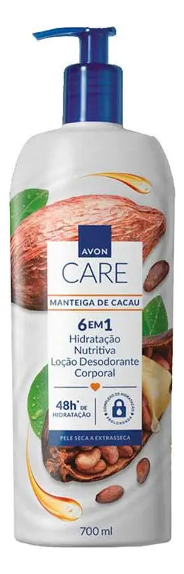 Avon Care Loção Corporal Frutas Tropicais 700ml Fragrância ManteigadeCacau - Imagem 5