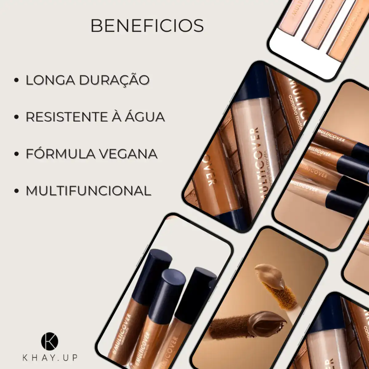 Corretivo Cremoso Matte Bruna Tavares Bt Multicover M20 - Imagem 3