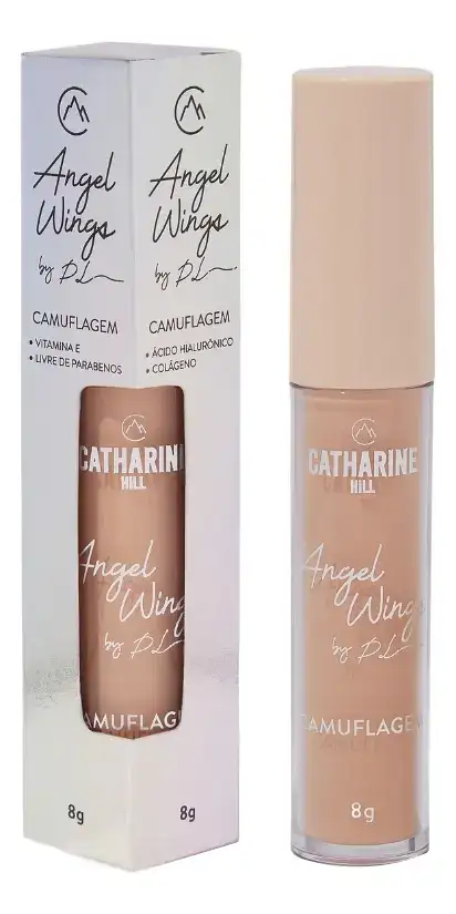 Corretivo Camuflagem Catharine Hill Angel Wings Pri Lessa tom A3 com 8ml Alta Cobertura