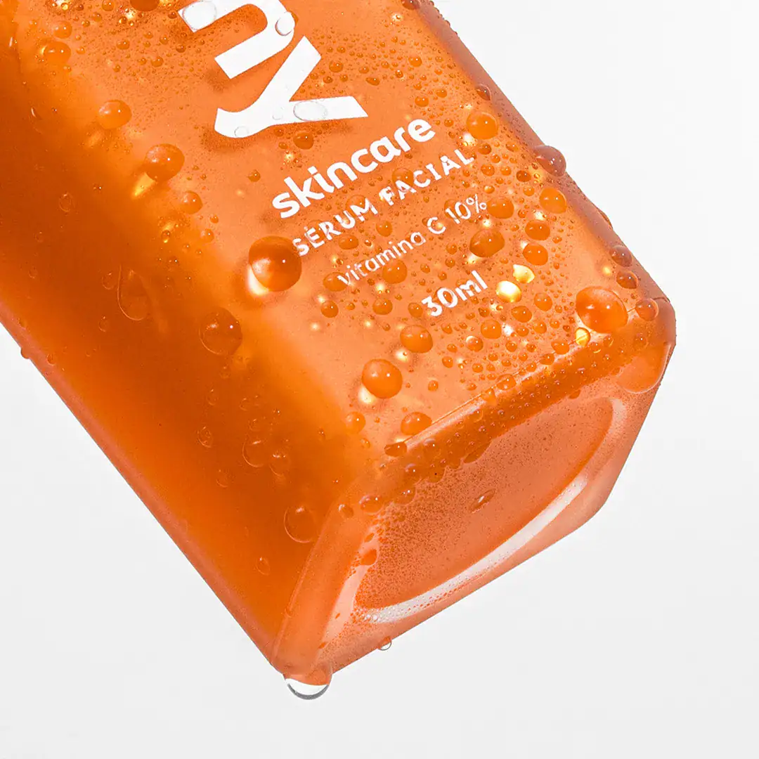 Creamy Skincare Vitamina C 30ml | Sérum Facial, Vitamina C 10%, Aumenta Firmeza da Pele, Previne Rugas Finas, Clareador de Manchas | Todos os Tipos de Pele - Imagem 2