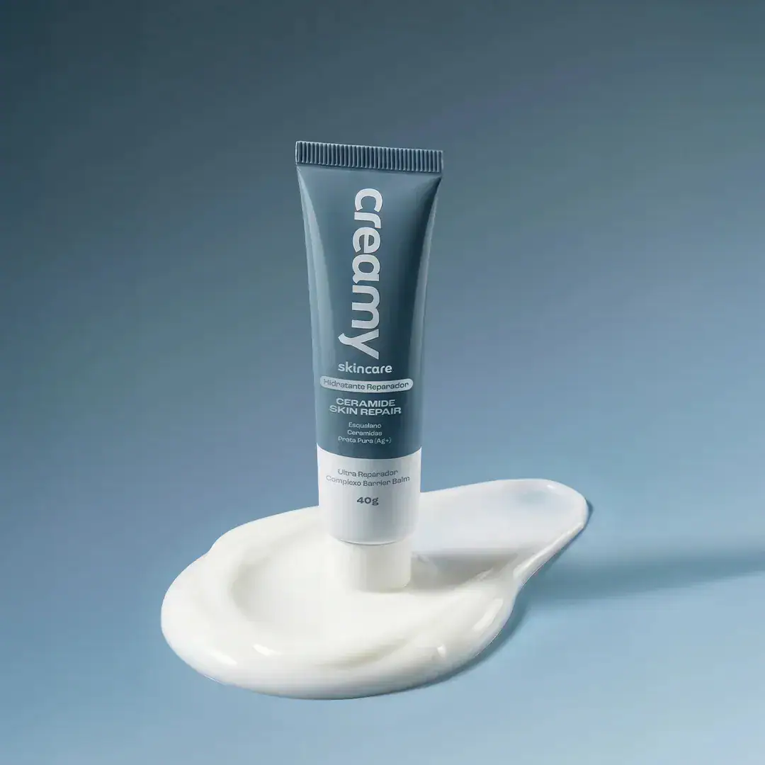 Creamy Skincare Ceramide Skin Repair 40g | Contém Ceramidas, Melhora A Pele Fragilizada, Hidratação Profunda E Intensa, Controla Pele Ressecada | Todos Os Tipos De Pele, Diurno E Noturno - Imagem 2