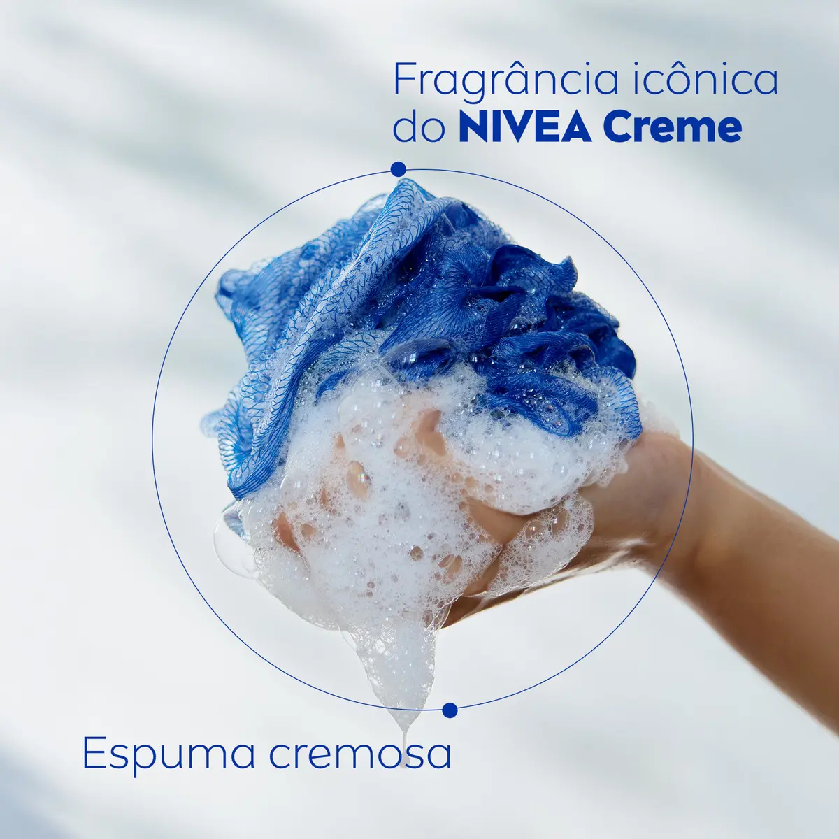 NIVEA Sabonete em Barra Creme Care 90g, Limpeza Suave, Banho, Hidrata e Protege, Uso Diário, Todas as Peles - Imagem 4