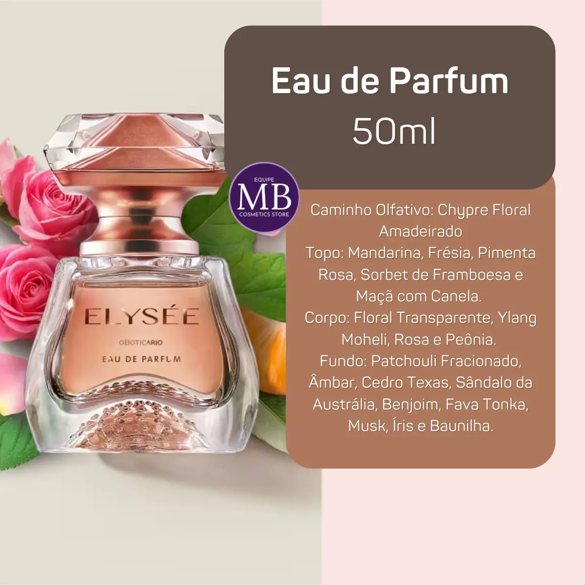 Kit Presente Perfume Eau De Parfum Elysée O Boticário - Imagem 2