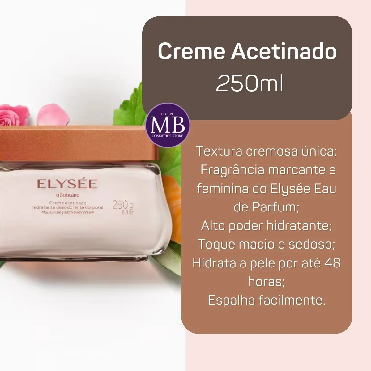 Kit Presente Perfume Eau De Parfum Elysée O Boticário - Imagem 3