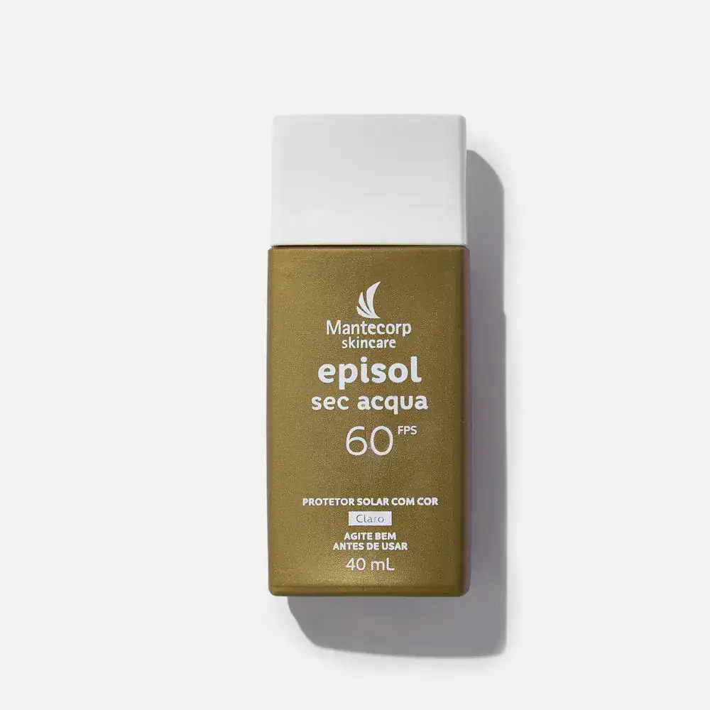 Mantecorp Episol Sec Acqua Protetor Solar Fps 60 Claro 40ml Cor Claro - Imagem 2