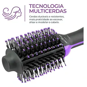 Escova Secadora Britânia 4 em 1 Nanocerâmica 1300W BES35 Bivolt