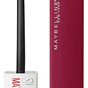 Batom Líquido Maybelline Super Stay Matte Ink Founder Bordô Fosco