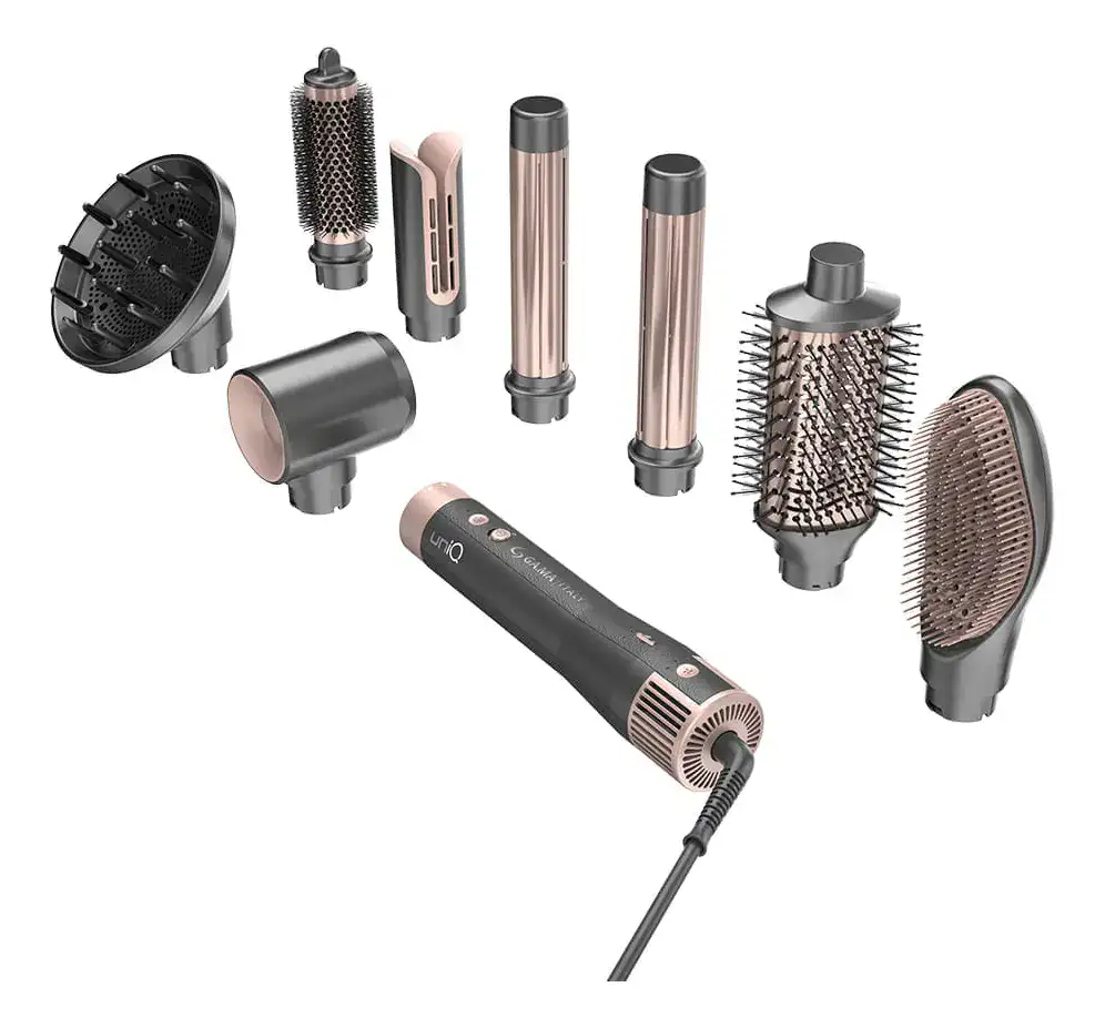 Escova Modeladora Uniq Vibrance 1400w 8 Em 1 Gama Italy 127v - Imagem 7