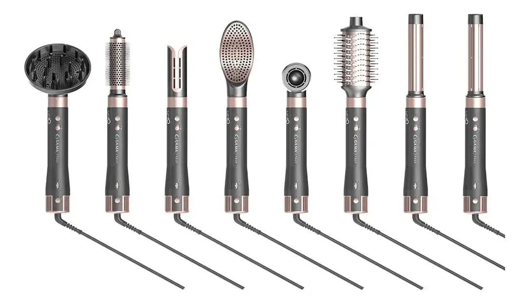 Escova Modeladora Uniq Vibrance 1400w 8 Em 1 Gama Italy 127v - Imagem 6