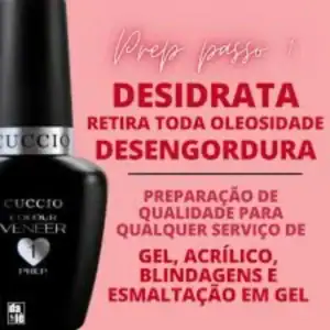 Kit Cuccio 3 Peças Preparadores Unhas Gel 13ml