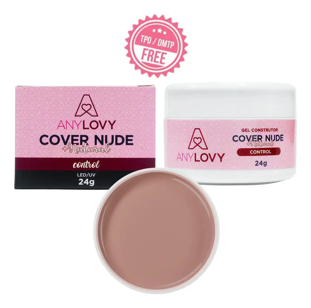Gel Cover Nude Mais Natural 24g Anylovy