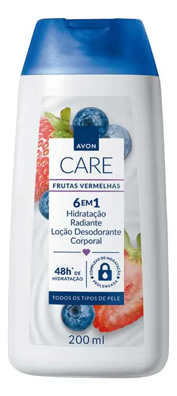 Avon Care Loção Corporal - Frutas Vermelhas 200ml