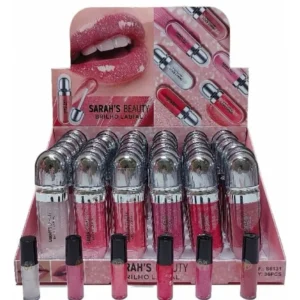 Sarahs Beauty Box Gloss Labial 36 Unidades Acabamento Brilho