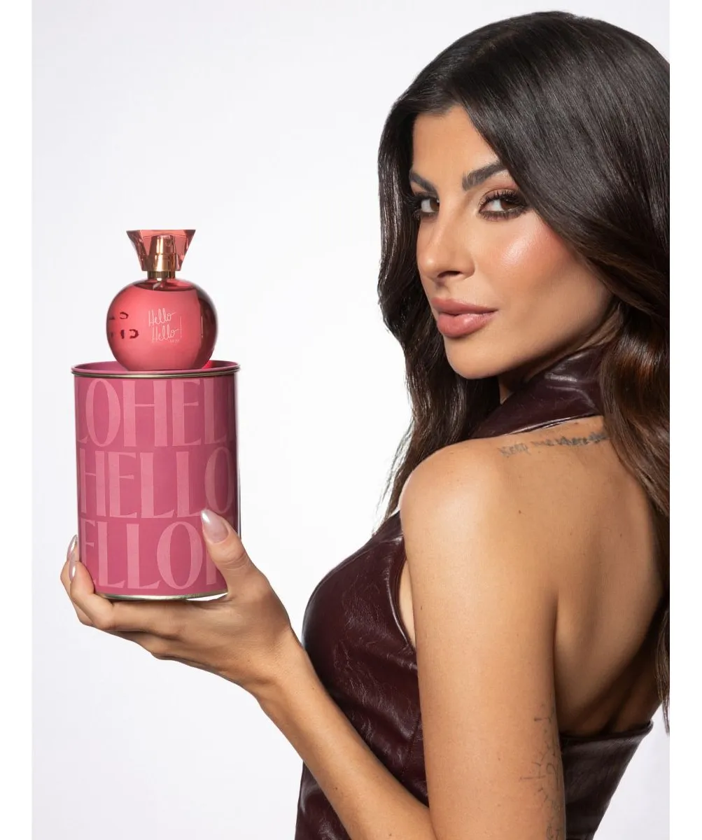 Deo Colonia Hello Hello Muse 100ml Perfume Feminino Nah Cardoso Ciclo Com Lata - Imagem 3