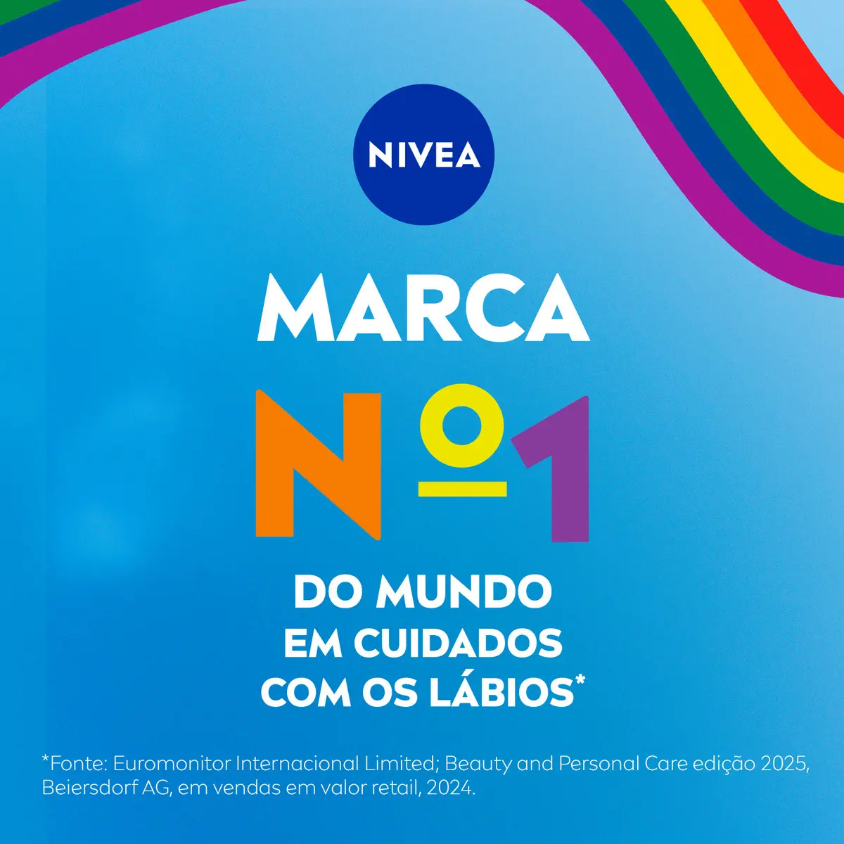 NIVEA Hidratante Labial Original Care Orgulho 4,8g, Edição Limitada, Hidratação Intensa 24h, Protege contra Ressecamento, Cuidado Diário, Manteiga de Karité - Imagem 2