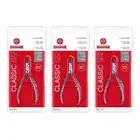 Kit 3 Alicates Cutícula 522 Classic Profissional - Mundial