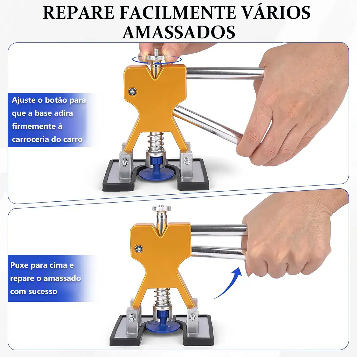 Kit 87 Pçs Completo Repuxadeira Ventosa Tira Amassado - Imagem 5