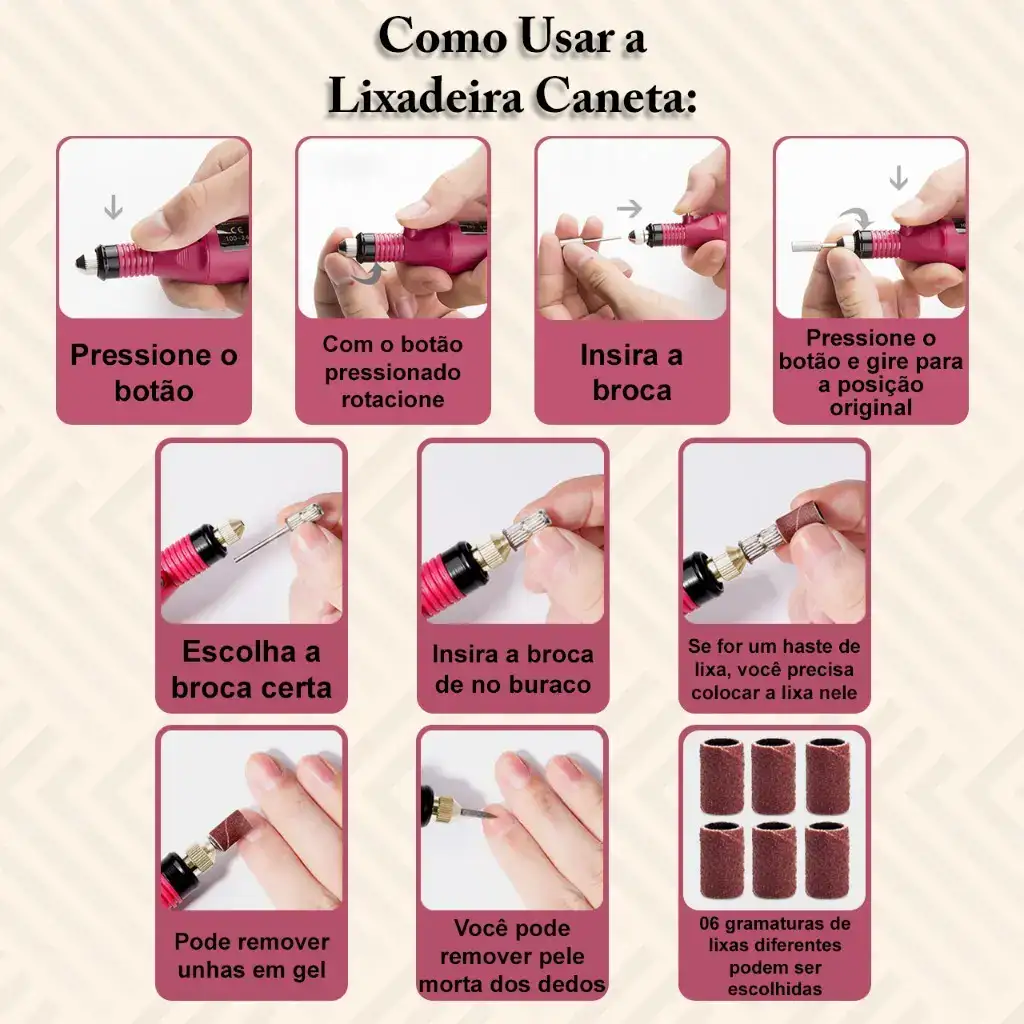 Kit Alongamento De Unhas Polygel Gel Uv Led Cabine Lixadeira - Imagem 2