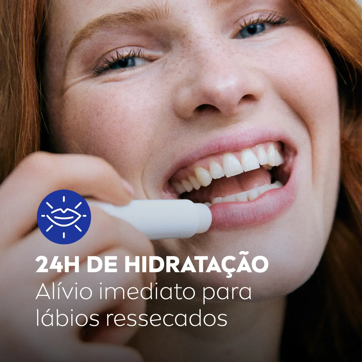 NIVEA Protetor Labial Med Repair FPS15 4,8g, Hidratação Intensa 24h, Alívio Imediato, Protege a Barreira da Pele, Cuidado Diário, Manteiga de Karité, Lábios Sensíveis - Imagem 5