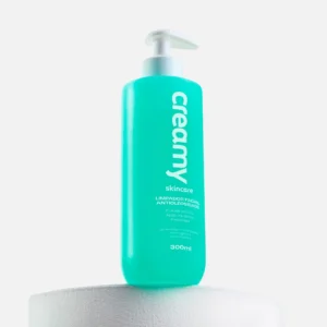 Creamy Skincare Limpador Facial Antioleosidade 300ml | 24 Horas De Oleosidade Controlada, Desobstrui Poros E Reduz Brilho Excessivo | Indicado Para Todos Os Tipos De Pele, Uso Diário