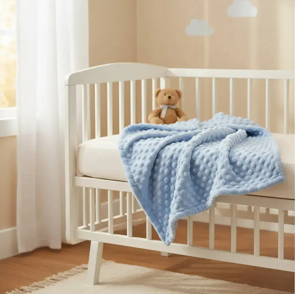 Manta Coberta Fleece Para Bebe Enxoval Menino Menina - Imagem 7