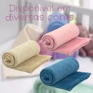 Manta Soft Bebê Infantil Cobertor Menino Menina Promoção