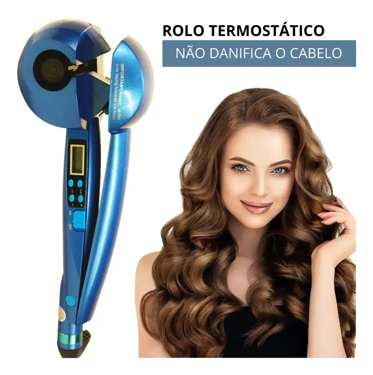Modelador De Cabelos Cachos Automático Profissional Premium - Imagem 5